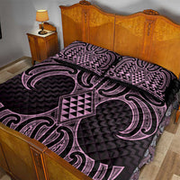 Mawhero Maori Ta Moko Poutama Art Quilt Bed Set LT9 - Polynesian Pride