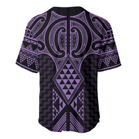 Waiporoporo Maori Ta Moko Poutama Art Baseball Jersey