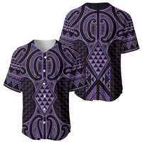 Waiporoporo Maori Ta Moko Poutama Art Baseball Jersey