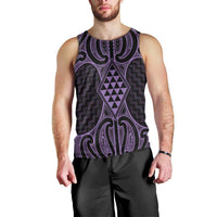 Waiporoporo Maori Ta Moko Poutama Art Men Tank Top LT9 - Polynesian Pride