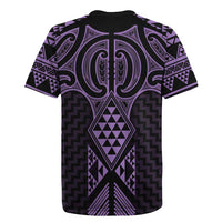 Waiporoporo Maori Ta Moko Poutama Art Rugby Jersey