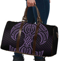 Waiporoporo Maori Ta Moko Poutama Art Travel Bag - Polynesian Pride