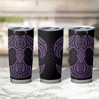 Waiporoporo Maori Ta Moko Poutama Art Tumbler Cup