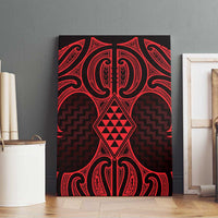 Whero Maori Ta Moko Poutama Art Canvas Wall Art LT9 - Polynesian Pride