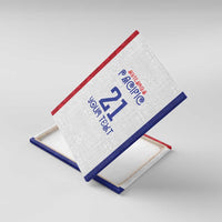 New Zealand Rugby Pacific Personalised Canvas Wall Art Maori Style Tribal Tapa Pattern