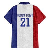 New Zealand Rugby Pacific Personalised Family Matching Tank Maxi Dress and Hawaiian Shirt Maori Style Tribal Tapa Pattern