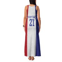 New Zealand Rugby Pacific Personalised Family Matching Tank Maxi Dress and Hawaiian Shirt Maori Style Tribal Tapa Pattern