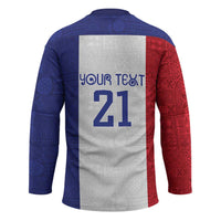 New Zealand Rugby Pacific Personalised Hockey Jersey Maori Style Tribal Tapa Pattern LT9 - Polynesian Pride