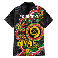 Vanuatu Personalised Hawaiian Shirt Aboriginal Dot Paitnting LT9 - Polynesian Pride