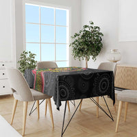 Vanuatu Personalised Tablecloth Aboriginal Dot Paitnting LT9 - Polynesian Pride