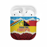 Torba PNG Forever AirPods Case Polynesian Sand Art LT9 Green - Polynesian Pride