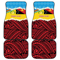 Personalised Torba PNG Forever Car Mats Polynesian Sand Art - Polynesian Pride