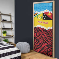 Personalised Torba PNG Forever Door Cover Polynesian Sand Art - Polynesian Pride