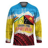 Personalised Torba PNG Forever Hockey Jersey Polynesian Sand Art LT9 Unisex Green - Polynesian Pride
