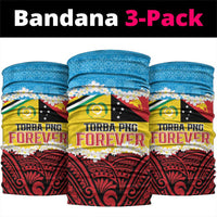 Torba PNG Forever Neck Gaiter Polynesian Sand Art - Polynesian Pride