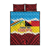 Torba PNG Forever Quilt Bed Set Polynesian Sand Art LT9 - Polynesian Pride