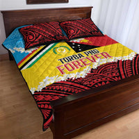 Torba PNG Forever Quilt Bed Set Polynesian Sand Art LT9 - Polynesian Pride