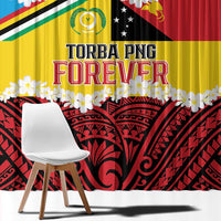 Torba PNG Forever Window Curtain Polynesian Sand Art LT9 - Polynesian Pride