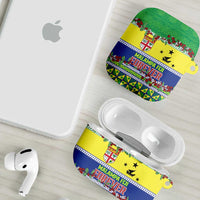Malampa Fiji Forever AirPods Case Tagimoucia Polynesian Sand Drawing LT9 - Polynesian Pride