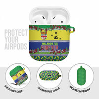 Malampa Fiji Forever AirPods Case Tagimoucia Polynesian Sand Drawing LT9 - Polynesian Pride