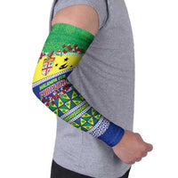 Personalised Malampa Fiji Forever Arm Sleeves Tagimoucia Polynesian Sand Drawing LT9 - Polynesian Pride