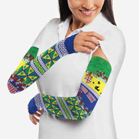 Personalised Malampa Fiji Forever Arm Sleeves Tagimoucia Polynesian Sand Drawing LT9 - Polynesian Pride