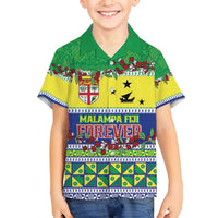 Personalised Malampa Fiji Forever Family Matching Long Sleeve Bodycon Dress and Hawaiian Shirt Tagimoucia Polynesian Sand Drawing - Polynesian Pride