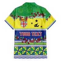 Personalised Malampa Fiji Forever Family Matching Off The Shoulder Long Sleeve Dress and Hawaiian Shirt Tagimoucia Polynesian Sand Drawing - Polynesian Pride