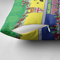 Malampa Fiji Forever Pillow Cover Tagimoucia Polynesian Sand Drawing - Polynesian Pride