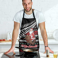 New Zealand Kiwi Santa Christmas Apron He Wairua Kirihimete - Polynesian Pride