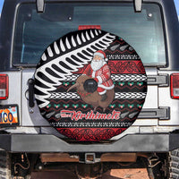 New Zealand Kiwi Santa Christmas Spare Tire Cover He Wairua Kirihimete - Polynesian Pride