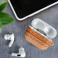 Hawaiian Hibiscus Honu AirPods Case Gold Mele Kalikimaka Palaka Spirit LT9 - Polynesian Pride