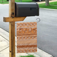 Hawaiian Hibiscus Honu Garden Flag Gold Mele Kalikimaka Palaka Spirit - Polynesian Pride