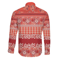 Hawaiian Hibiscus Honu Family Matching Puletasi and Hawaiian Shirt Red Mele Kalikimaka Palaka Spirit - Polynesian Pride