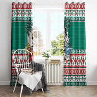 Hawaiian Skull Surfs Window Curtain Mele Kalikimaka Palaka Quilt Pattern - Polynesian Pride