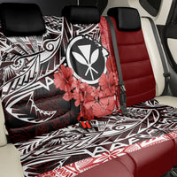 Aloha Vintage Hawaii Tribal Back Car Seat Cover Red Style LT9 - Polynesian Pride