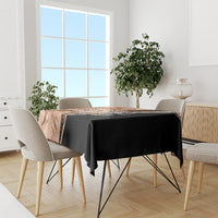 Bula Fiji Vintage Fijian Masi Pattern Tablecloth Peach Fuzz Unique LT9 - Polynesian Pride