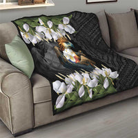 Philippines Eagle with Coat Of Arm Quilt Simple Sampaguita Jasmine