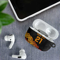 New Zealand Rugby Pacific Custom AirPods Case Rangatira Maori Kowhaiwhai Pattern LT9 - Polynesian Pride