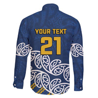 New Zealand Rugby Pacific Custom Family Matching Short Sleeve Bodycon Dress and Hawaiian Shirt Kahupeka Maori Kowhaiwhai Pattern