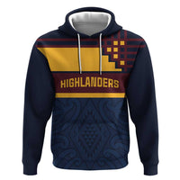 New Zealand Rugby Pacific Custom Hoodie Kahupeka Retro 2025 Taniko Motif