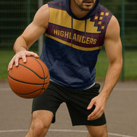 New Zealand Rugby Pacific Custom Sleeveless Hoodie Kahupeka Retro 2025 Taniko Motif - Polynesian Pride