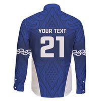 New Zealand Rugby Pacific Custom Family Matching Puletasi and Hawaiian Shirt Kahurangi Auckland All Blue
