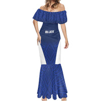 New Zealand Rugby Pacific Custom Mermaid Dress Kahurangi Auckland All Blue