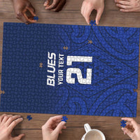 New Zealand Rugby Pacific Custom Puzzle Kahurangi Auckland All Blue - Polynesian Pride