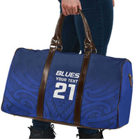 New Zealand Rugby Pacific Custom Travel Bag Kahurangi Auckland All Blue - Polynesian Pride