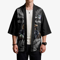 New Zealand Rugby Custom Kimono Glory Be To Black Silver-fern - Polynesian Pride