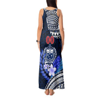 Custom Samoa Rugby Tank Maxi Dress Proud Samoa World Cup 2023 LT9 - Polynesian Pride