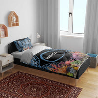 Personalised Nukuoro Micronesia Atoll Bedding Set with Pacific Coral Reef LT9 - Polynesian Pride