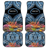 Personalised Nukuoro Micronesia Atoll Car Mats with Pacific Coral Reef LT9 - Polynesian Pride
